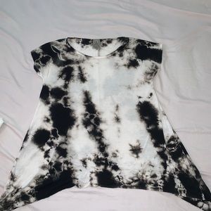 America rag tie dye tee shirt